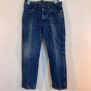 Vintage Y2K Rustler Faded Denim Blue Jeans Western Cowboy